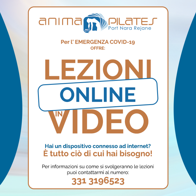 Banner video lezione online